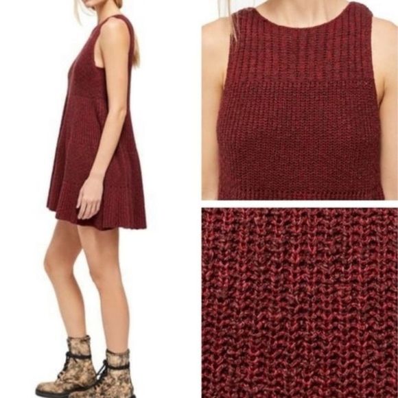 NWT Free People Waterfall Ruffle Dress - Picture 5 of 12